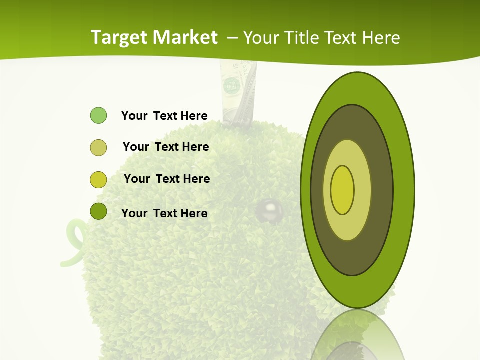 Sustainable Renewable Pig PowerPoint Template