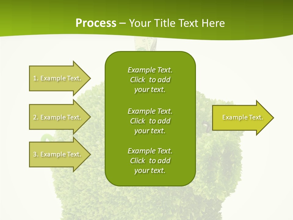 Sustainable Renewable Pig PowerPoint Template