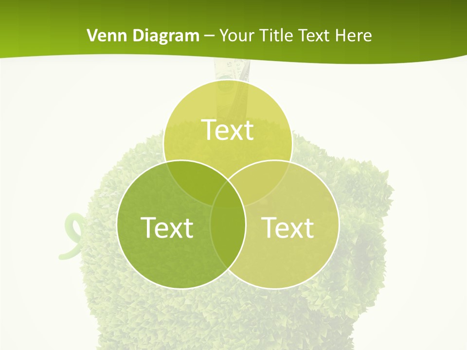 Sustainable Renewable Pig PowerPoint Template