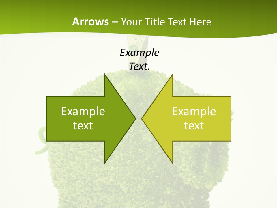 Sustainable Renewable Pig PowerPoint Template