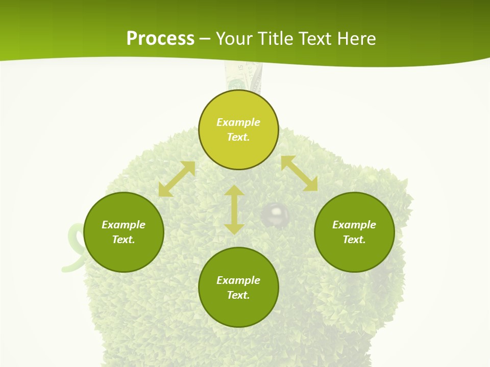 Sustainable Renewable Pig PowerPoint Template