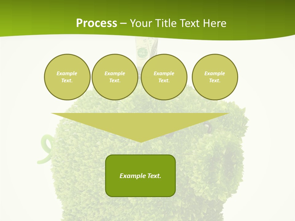 Sustainable Renewable Pig PowerPoint Template