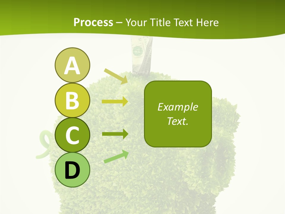 Sustainable Renewable Pig PowerPoint Template