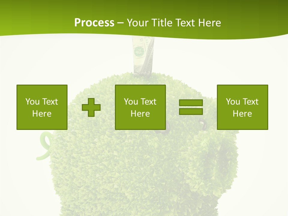 Sustainable Renewable Pig PowerPoint Template