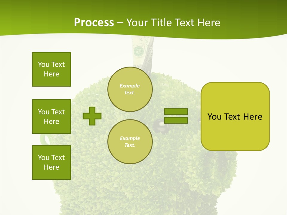 Sustainable Renewable Pig PowerPoint Template