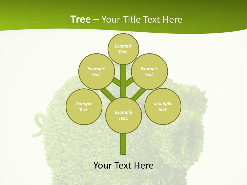 Sustainable Renewable Pig PowerPoint Template