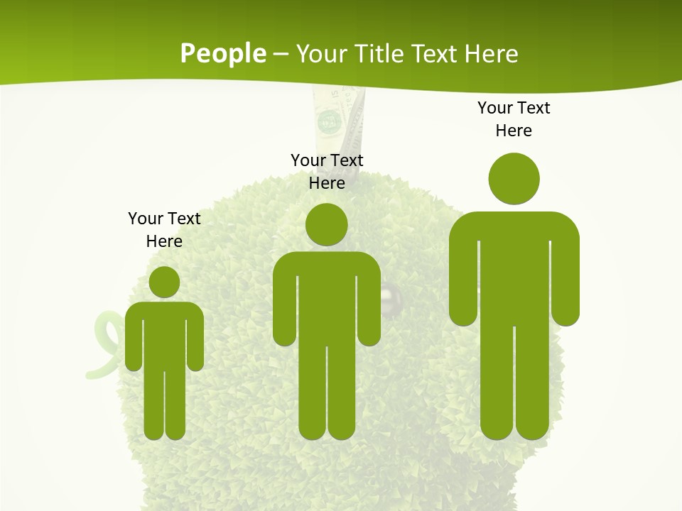 Sustainable Renewable Pig PowerPoint Template