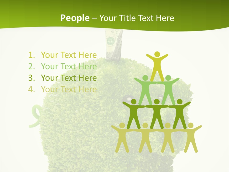 Sustainable Renewable Pig PowerPoint Template