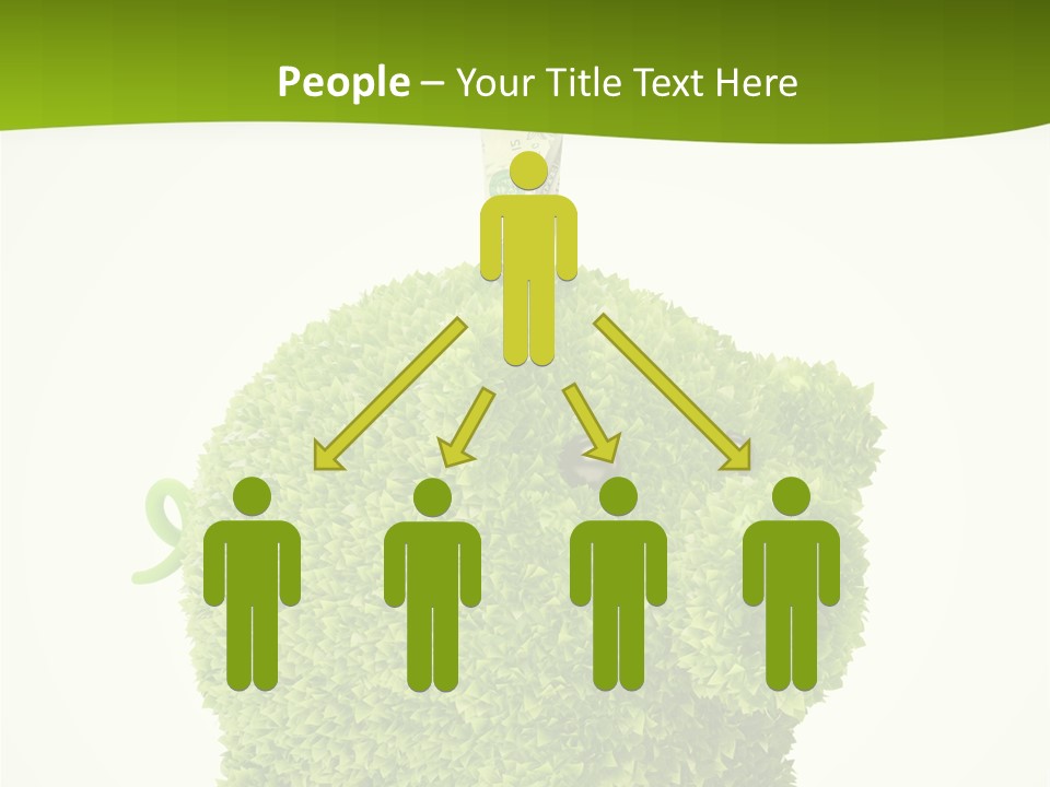 Sustainable Renewable Pig PowerPoint Template