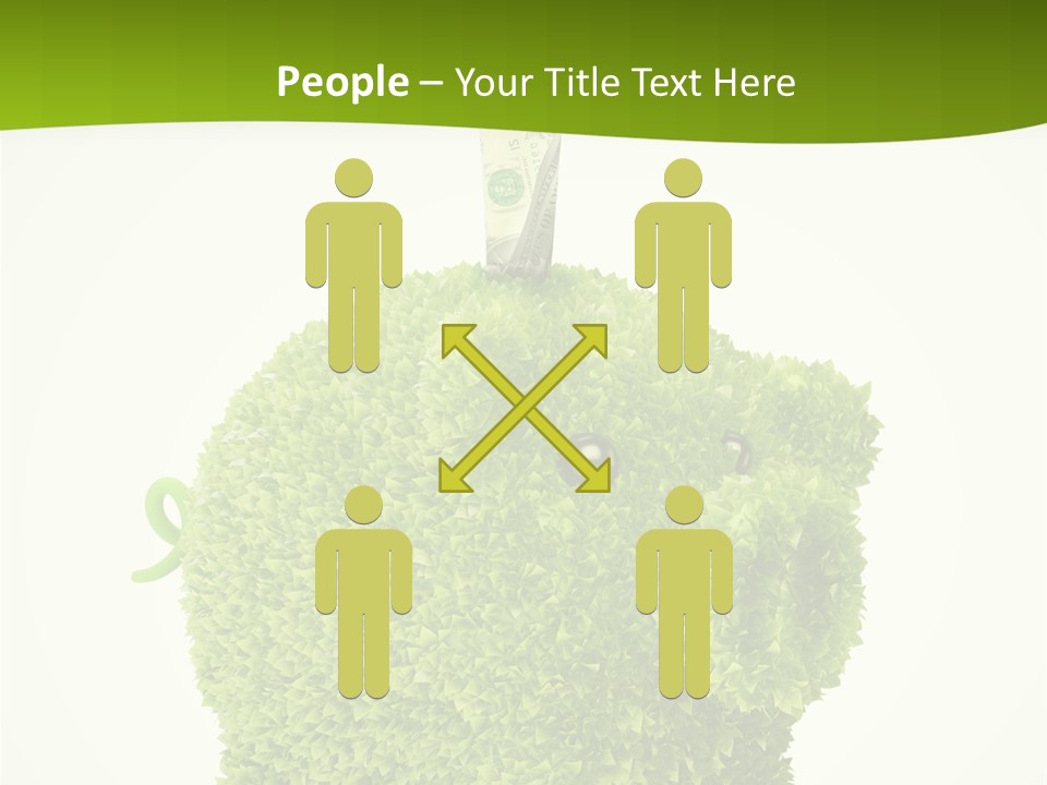 Sustainable Renewable Pig PowerPoint Template