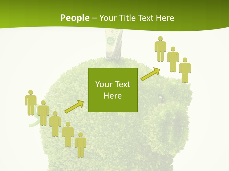 Sustainable Renewable Pig PowerPoint Template