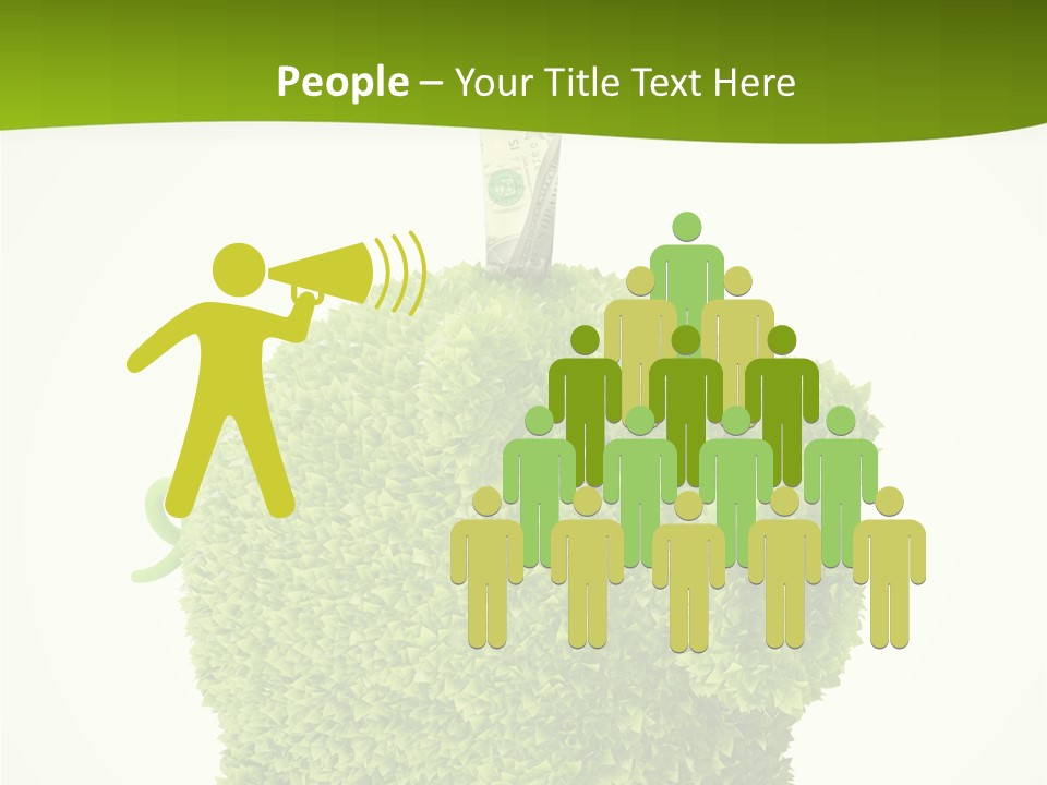 Sustainable Renewable Pig PowerPoint Template