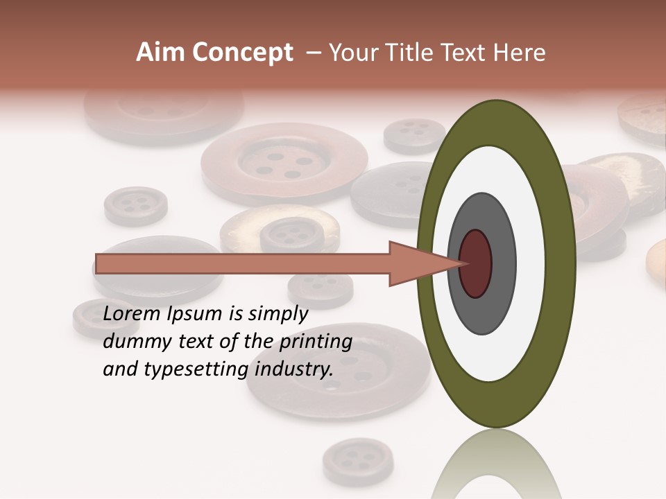 Needle Antique Icon PowerPoint Template