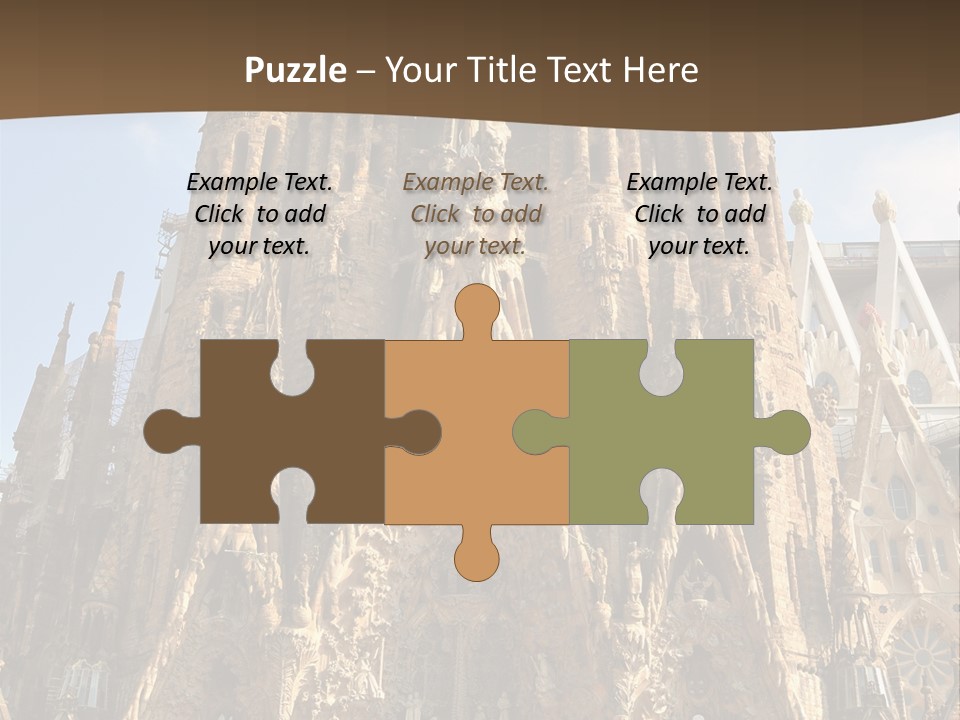 Gaudi Spanish Travel PowerPoint Template