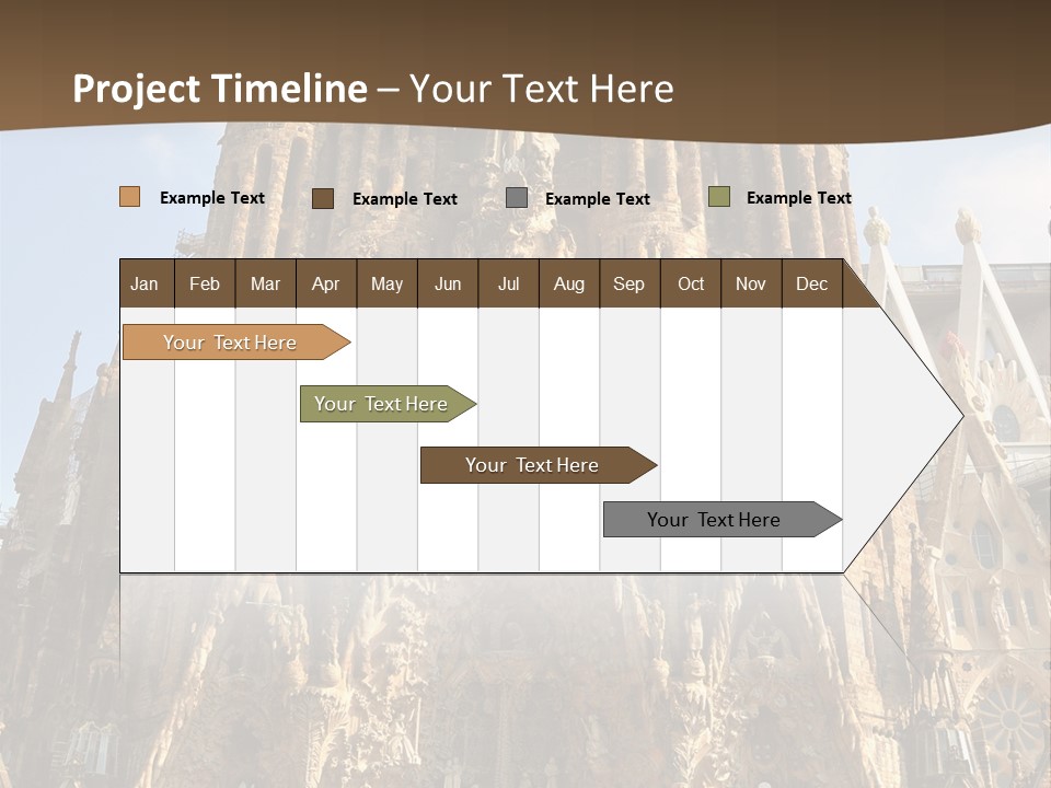 Gaudi Spanish Travel PowerPoint Template