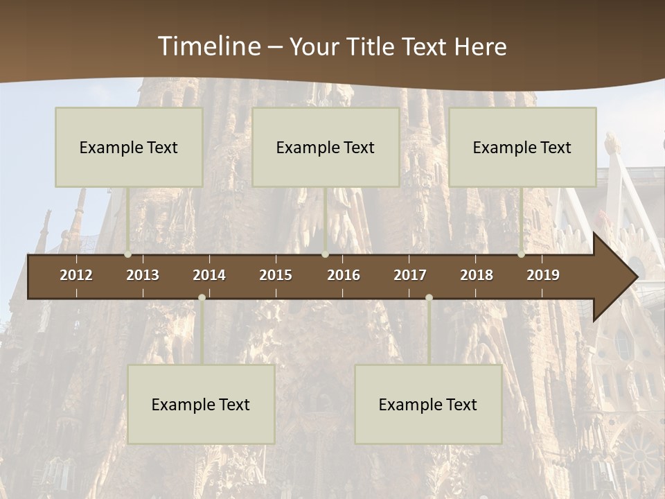Gaudi Spanish Travel PowerPoint Template