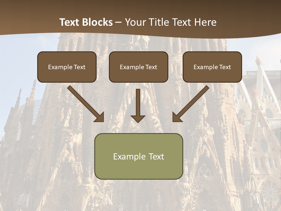 Gaudi Spanish Travel PowerPoint Template
