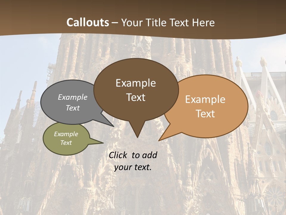 Gaudi Spanish Travel PowerPoint Template