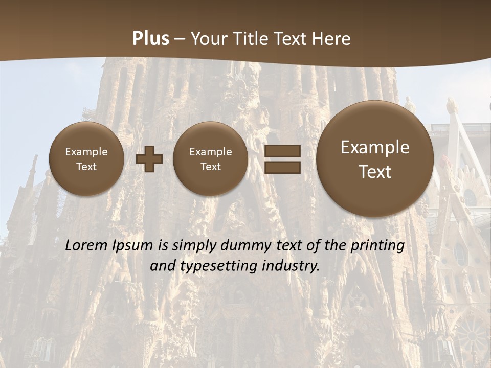 Gaudi Spanish Travel PowerPoint Template