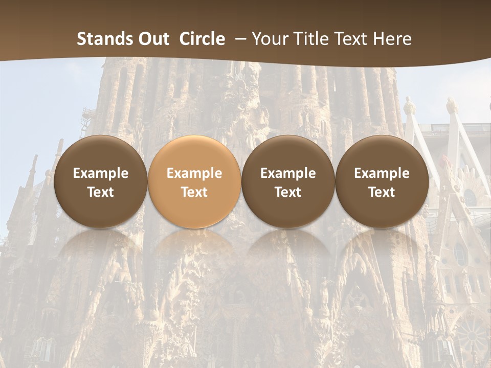 Gaudi Spanish Travel PowerPoint Template