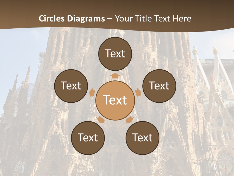 Gaudi Spanish Travel PowerPoint Template