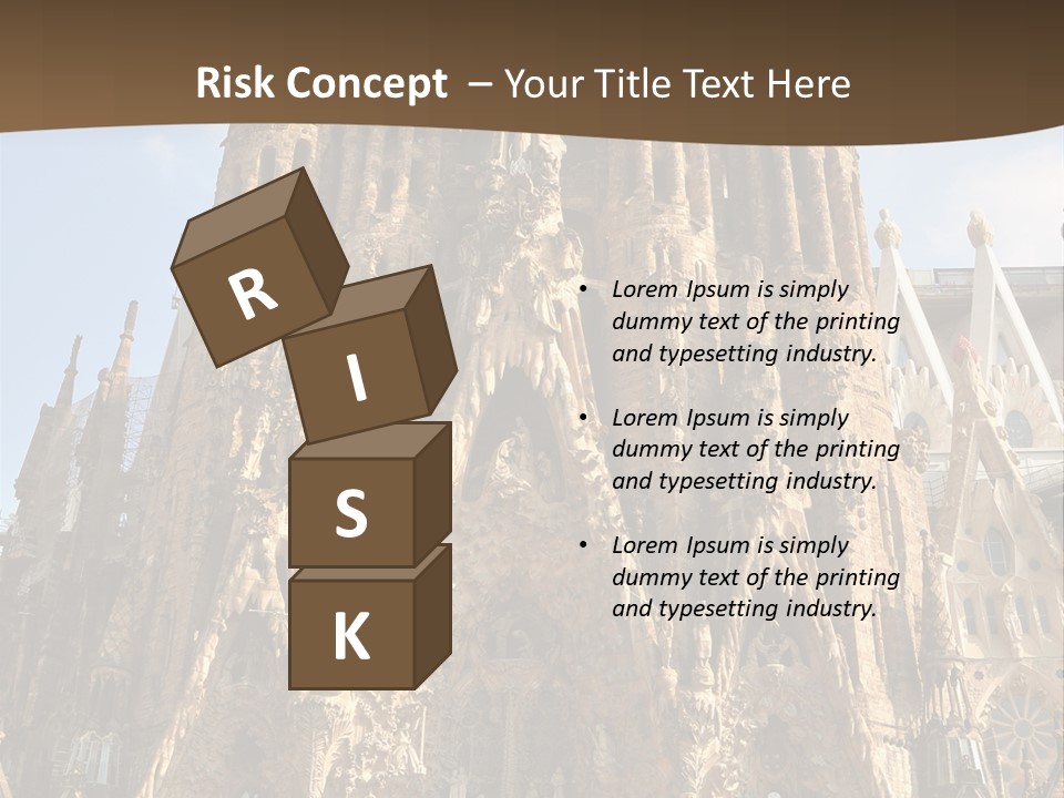 Gaudi Spanish Travel PowerPoint Template