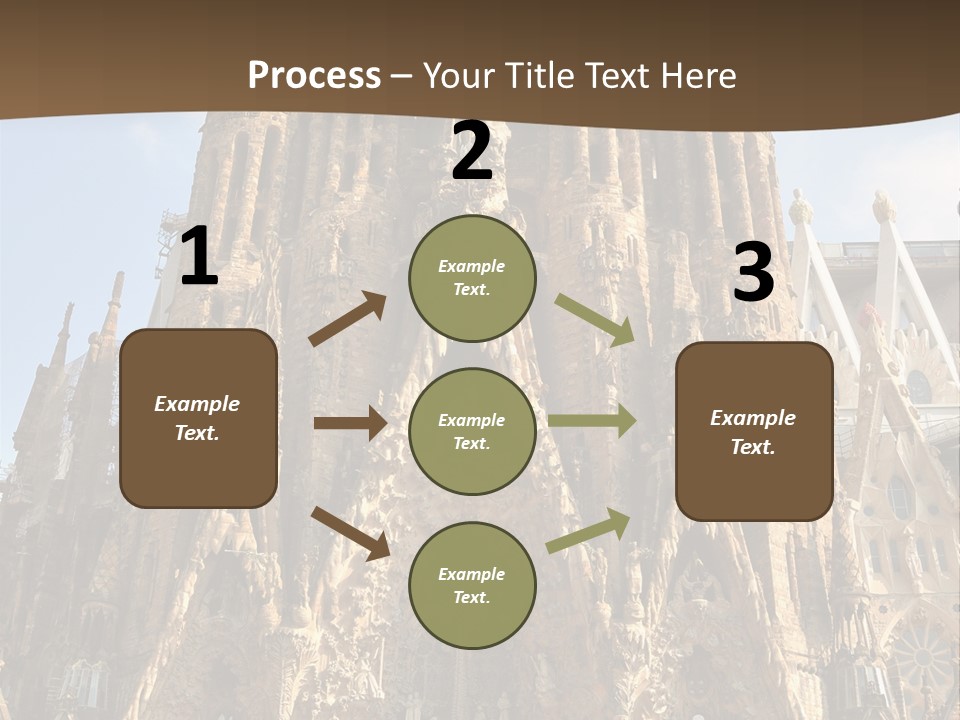 Gaudi Spanish Travel PowerPoint Template