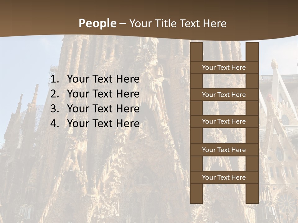 Gaudi Spanish Travel PowerPoint Template