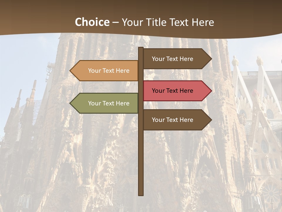 Gaudi Spanish Travel PowerPoint Template