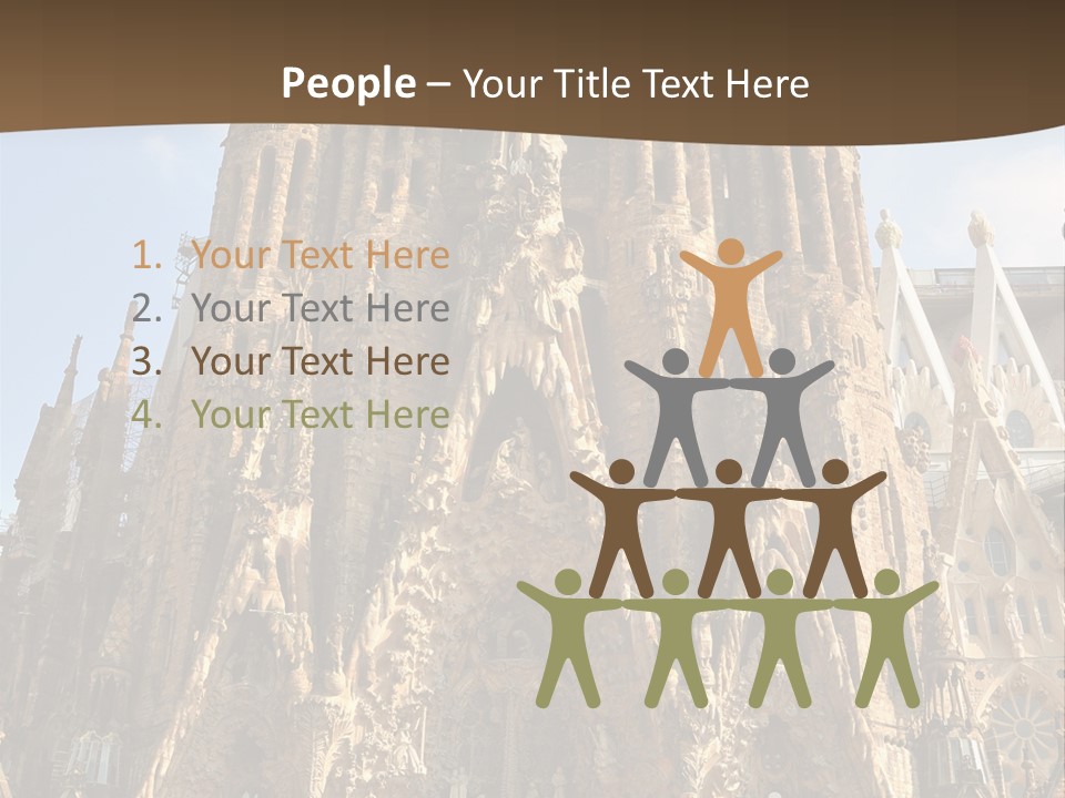 Gaudi Spanish Travel PowerPoint Template