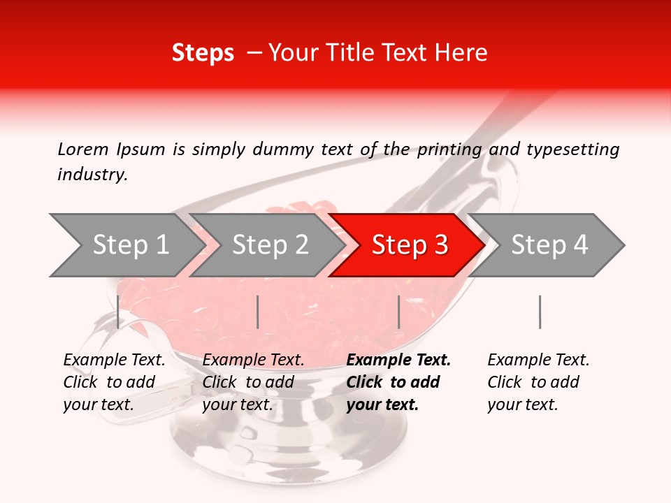 Isolated Meal Russia PowerPoint Template