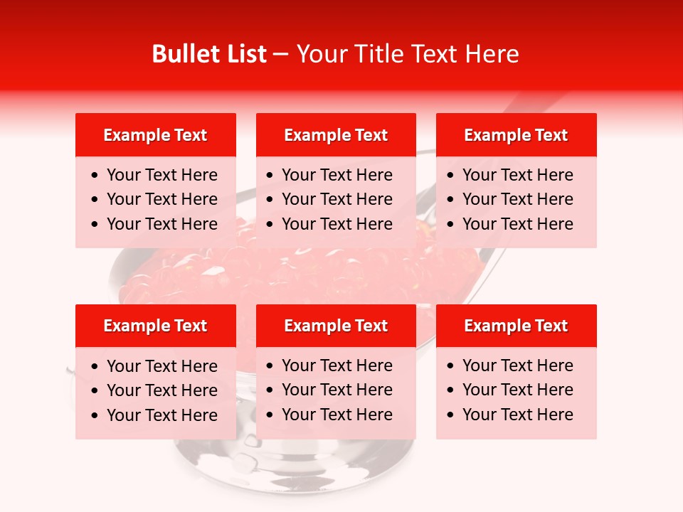 Isolated Meal Russia PowerPoint Template