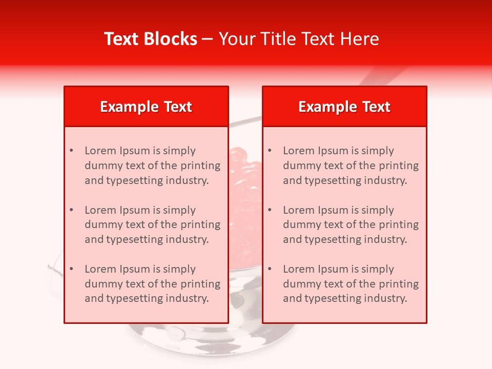 Isolated Meal Russia PowerPoint Template