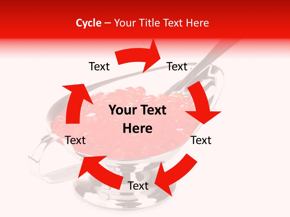 Isolated Meal Russia PowerPoint Template