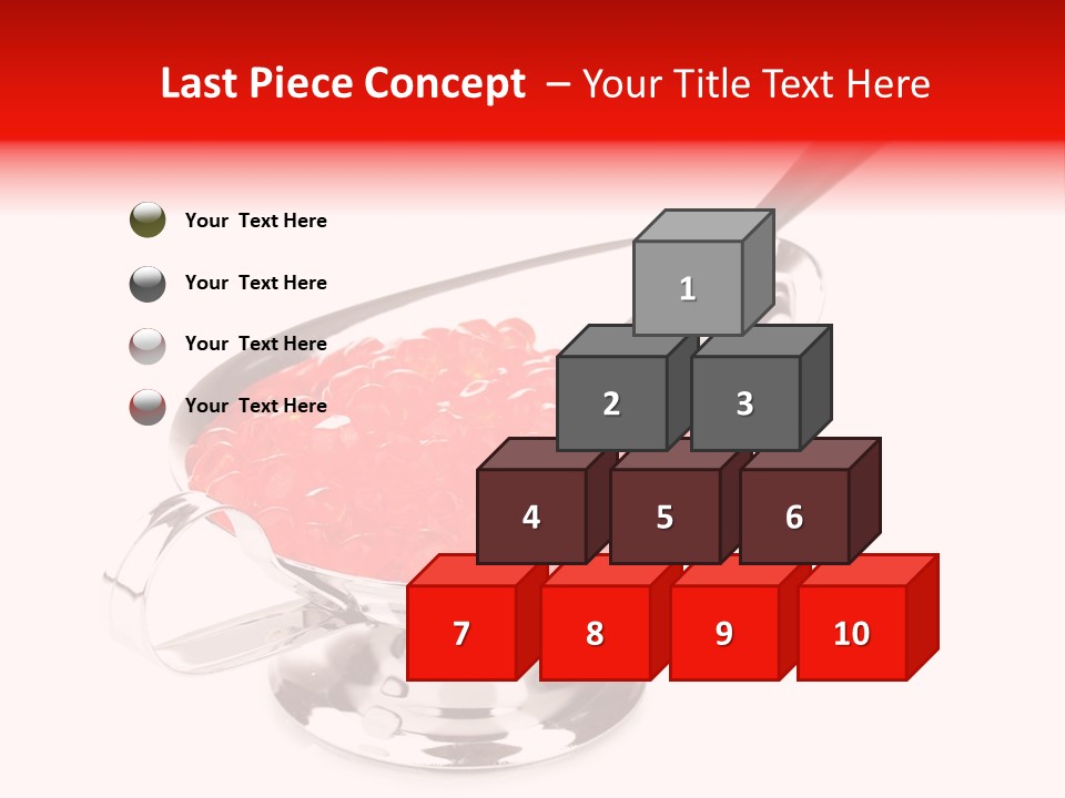 Isolated Meal Russia PowerPoint Template
