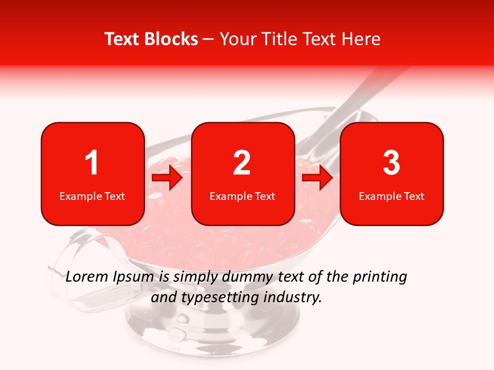 Isolated Meal Russia PowerPoint Template