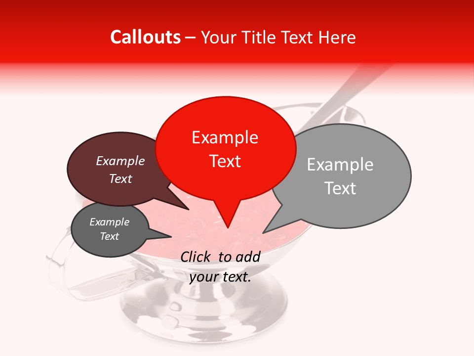 Isolated Meal Russia PowerPoint Template