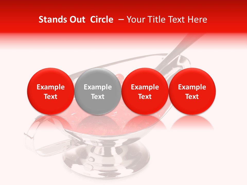 Isolated Meal Russia PowerPoint Template