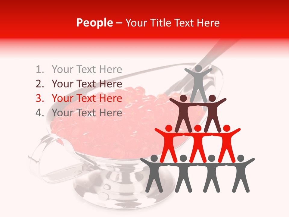 Isolated Meal Russia PowerPoint Template