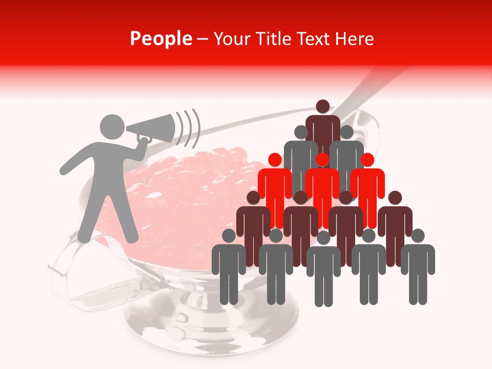 Isolated Meal Russia PowerPoint Template