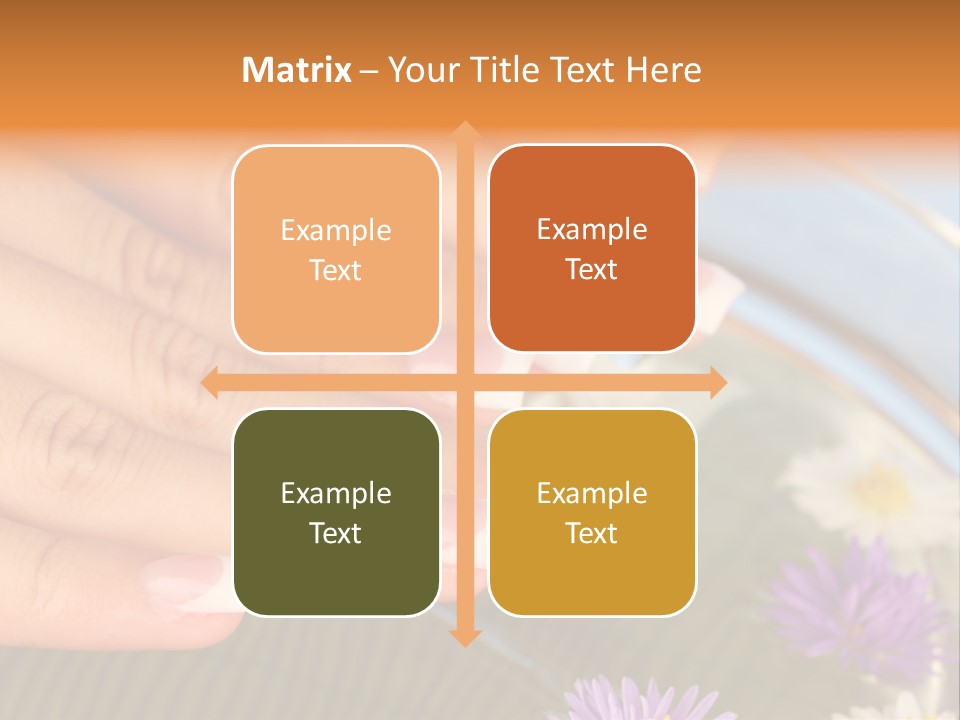 Skincare Aromatherapy Skin PowerPoint Template
