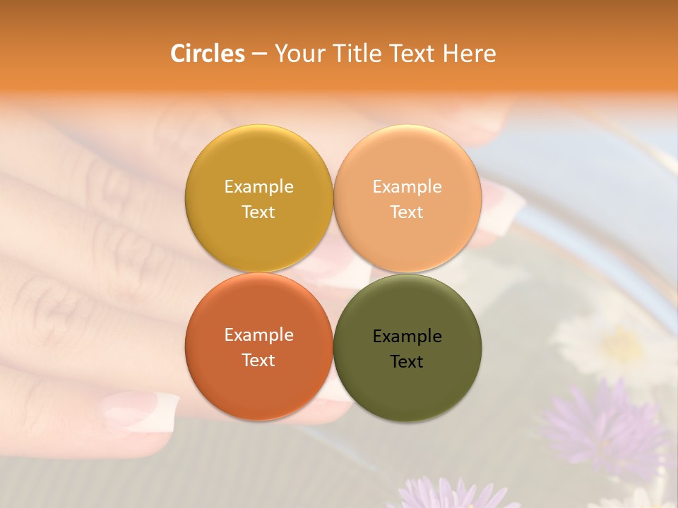 Skincare Aromatherapy Skin PowerPoint Template