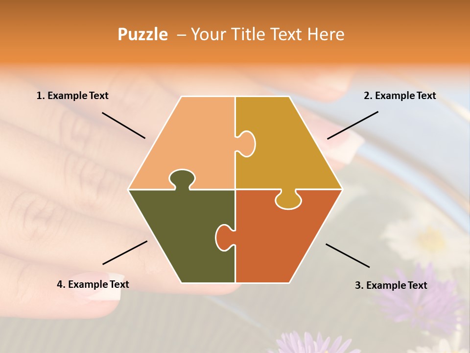 Skincare Aromatherapy Skin PowerPoint Template