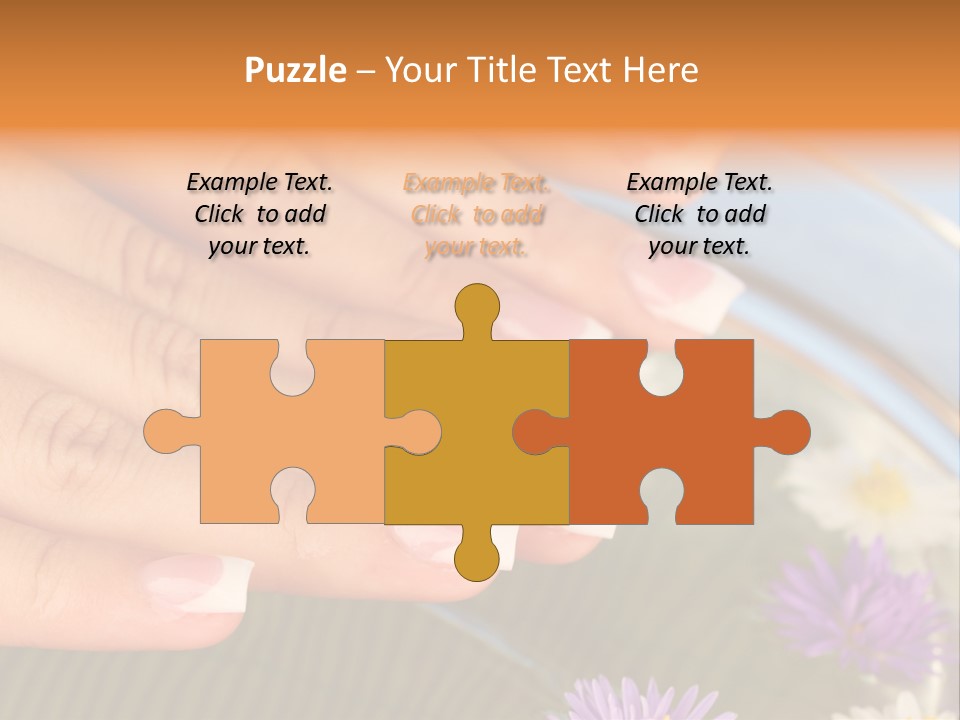 Skincare Aromatherapy Skin PowerPoint Template