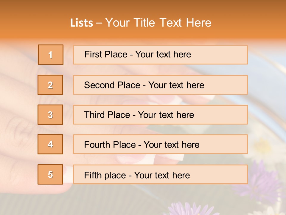 Skincare Aromatherapy Skin PowerPoint Template