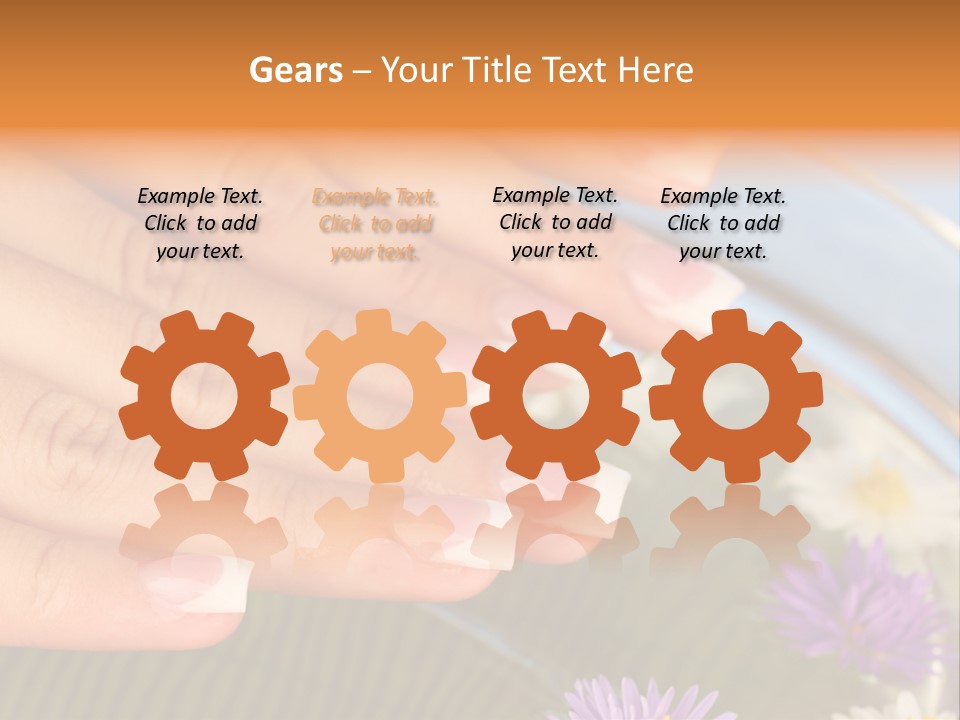 Skincare Aromatherapy Skin PowerPoint Template