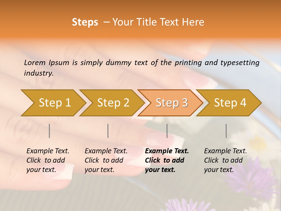 Skincare Aromatherapy Skin PowerPoint Template