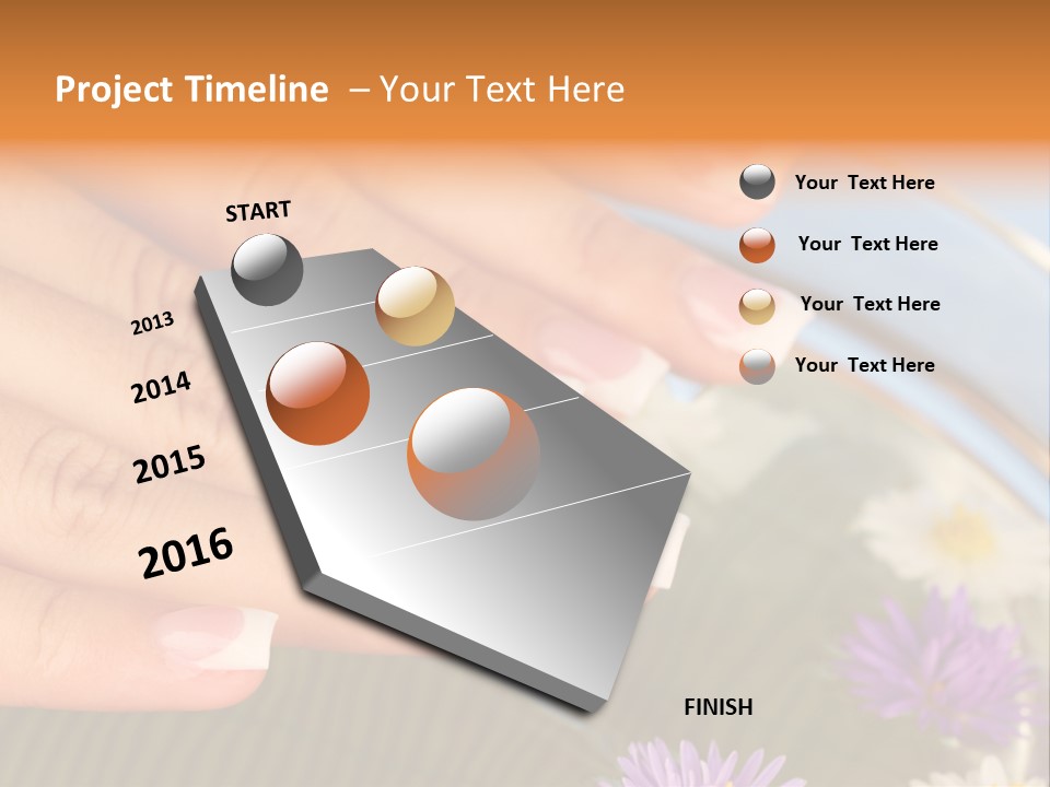 Skincare Aromatherapy Skin PowerPoint Template