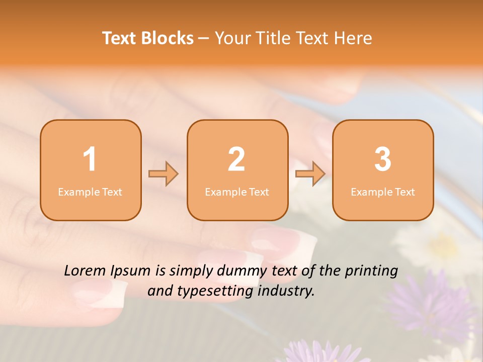 Skincare Aromatherapy Skin PowerPoint Template
