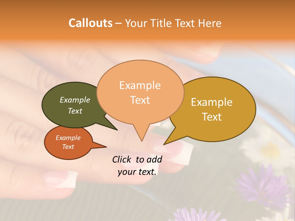Skincare Aromatherapy Skin PowerPoint Template